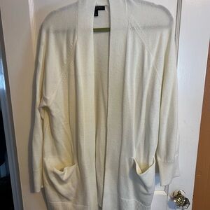 Banana Republic Women's Cream Open Cardigan